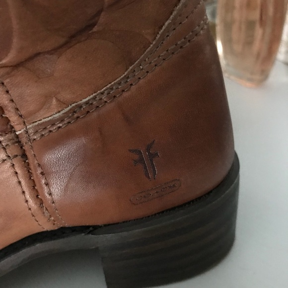 RARE FRYE X COACH LIMITED EDITION CAMPUS BOOTS 6 - Picture 3 of 8